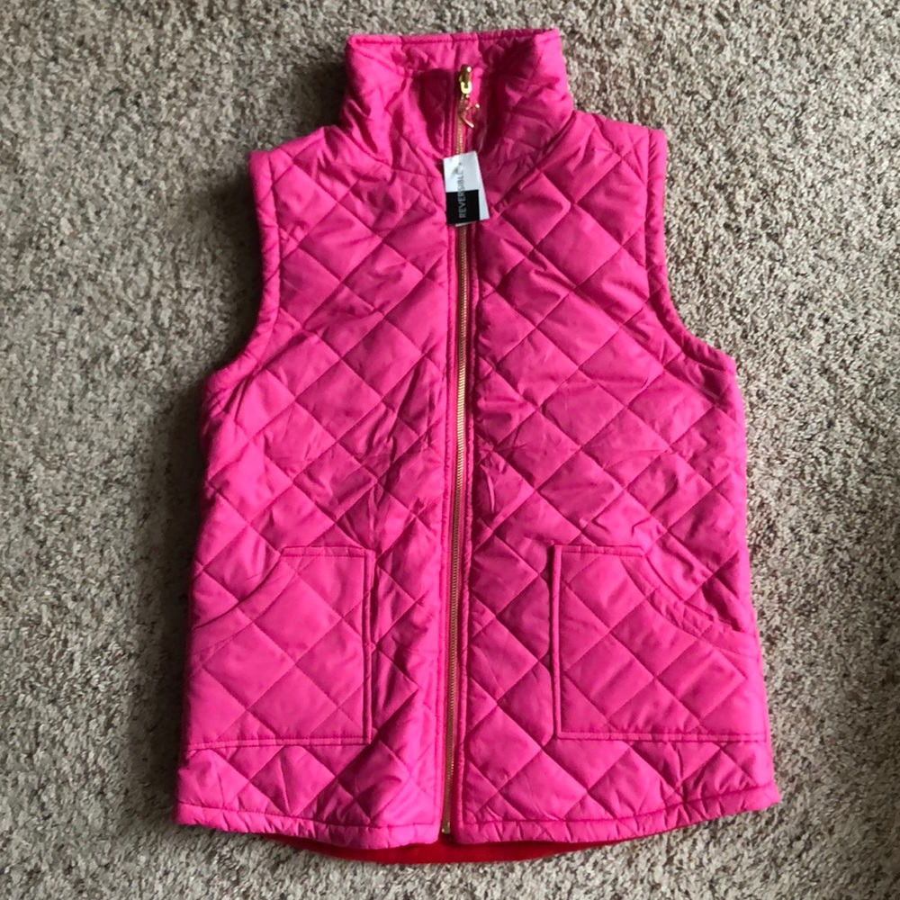 Reversible Red/Pink Vest